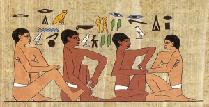Talpmasszázs az ókori Egyiptomban